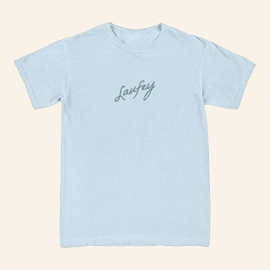 Laufey Music Merch Signature T-Shirt Unique Gifts For Music Lovers Laufey Music Merch Signature T-Shirt Unique Gifts For Music Lovers