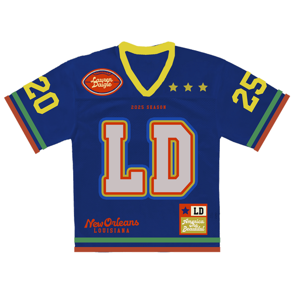 Lauren Daigle Merch Lauren Daigle 2025 New Orleans Saints Jersey Mother's Day Gifts Lauren Daigle Merch Lauren Daigle 2025 New Orleans Saints Jersey Mother's Day Gifts