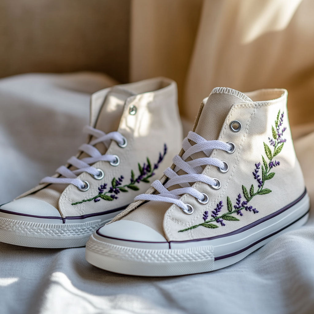 Lavish Stem Canvas High Tops Comfort Fit Merch