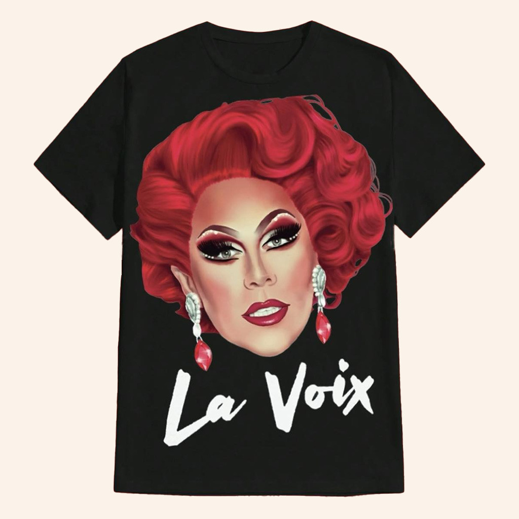 Lavoix Merch La Voix Face T-Shirt Presents For Music Lovers