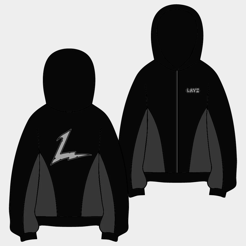 Layz Merch Layz Balaclava Zip Up Jacket Best Birthday Gift For Friends-1