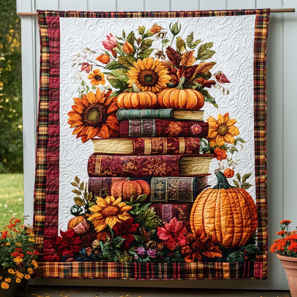 Lazy Fall Afternoon Quilted Blanket Cozy Fall Throw Blankets Christmas Gift Ideas For Relatives