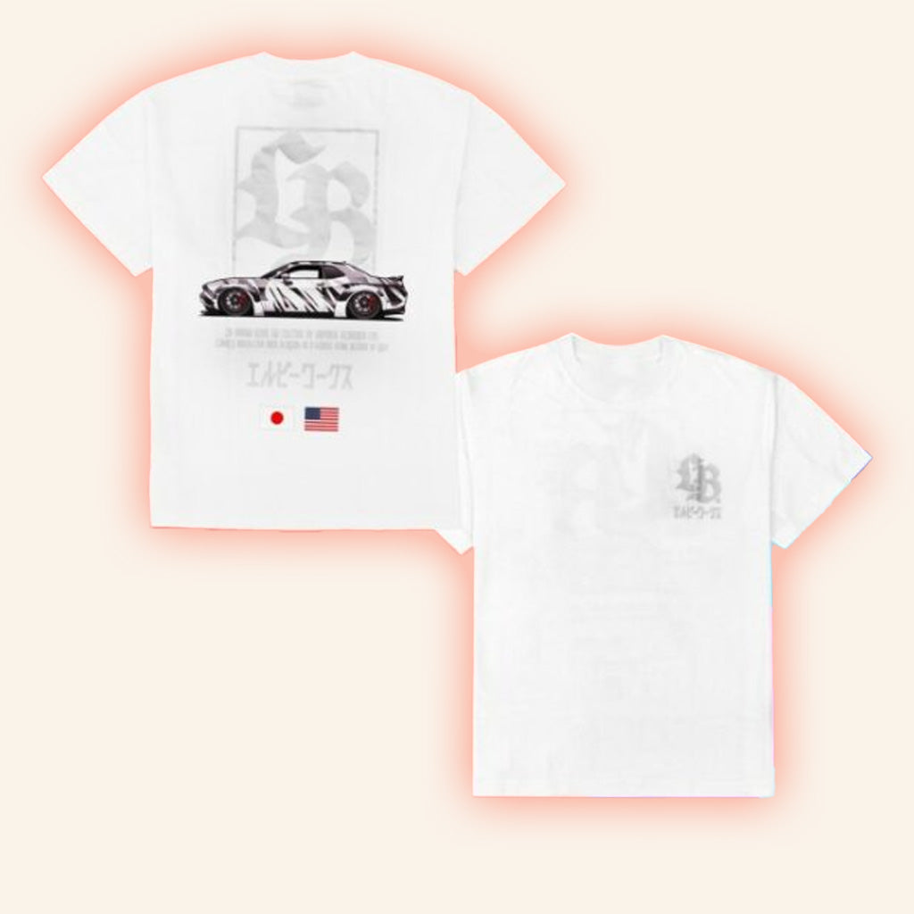LBWK Merch LB Box Logo Challenger Shirt White Birthday Gift Ideas For Him LBWK Merch LB Box Logo Challenger Shirt White Birthday Gift Ideas For Him