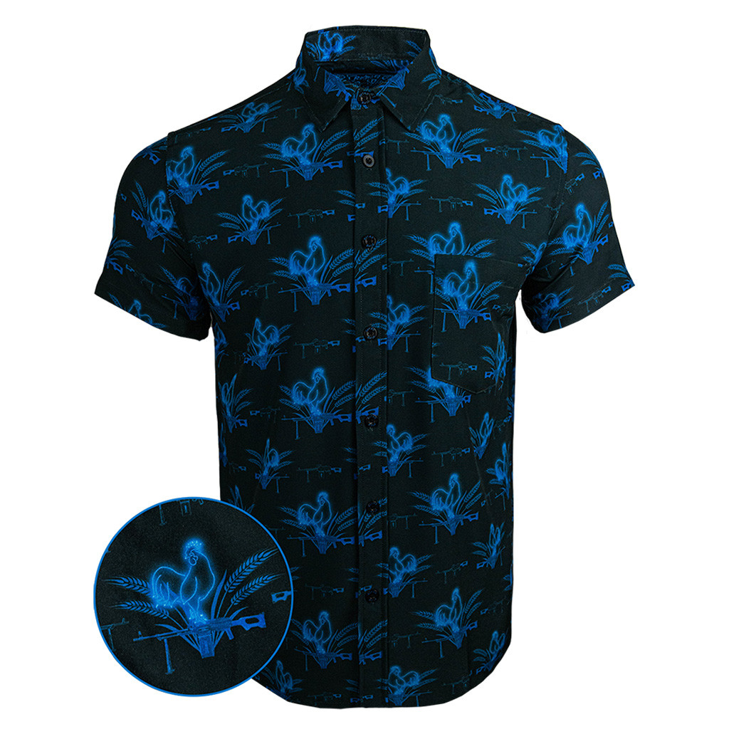 Le Cock V2 Button Down Shirt Tactical Aloha Shirt Good Gifts For Boyfriend Le Cock V2 Button Down Shirt Tactical Aloha Shirt Good Gifts For Boyfriend