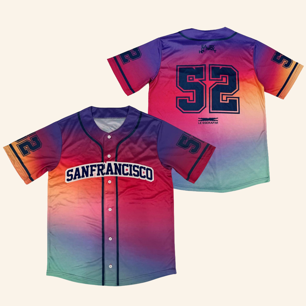 Le Sserafim Merch San Francisco Jersey Presents For Music Lovers