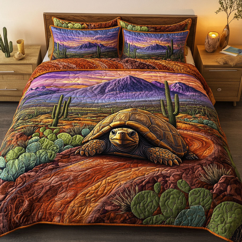 Leafy Pathway Quilted Bedding Set Bed Decor Ideas Cactus Gifts For Her