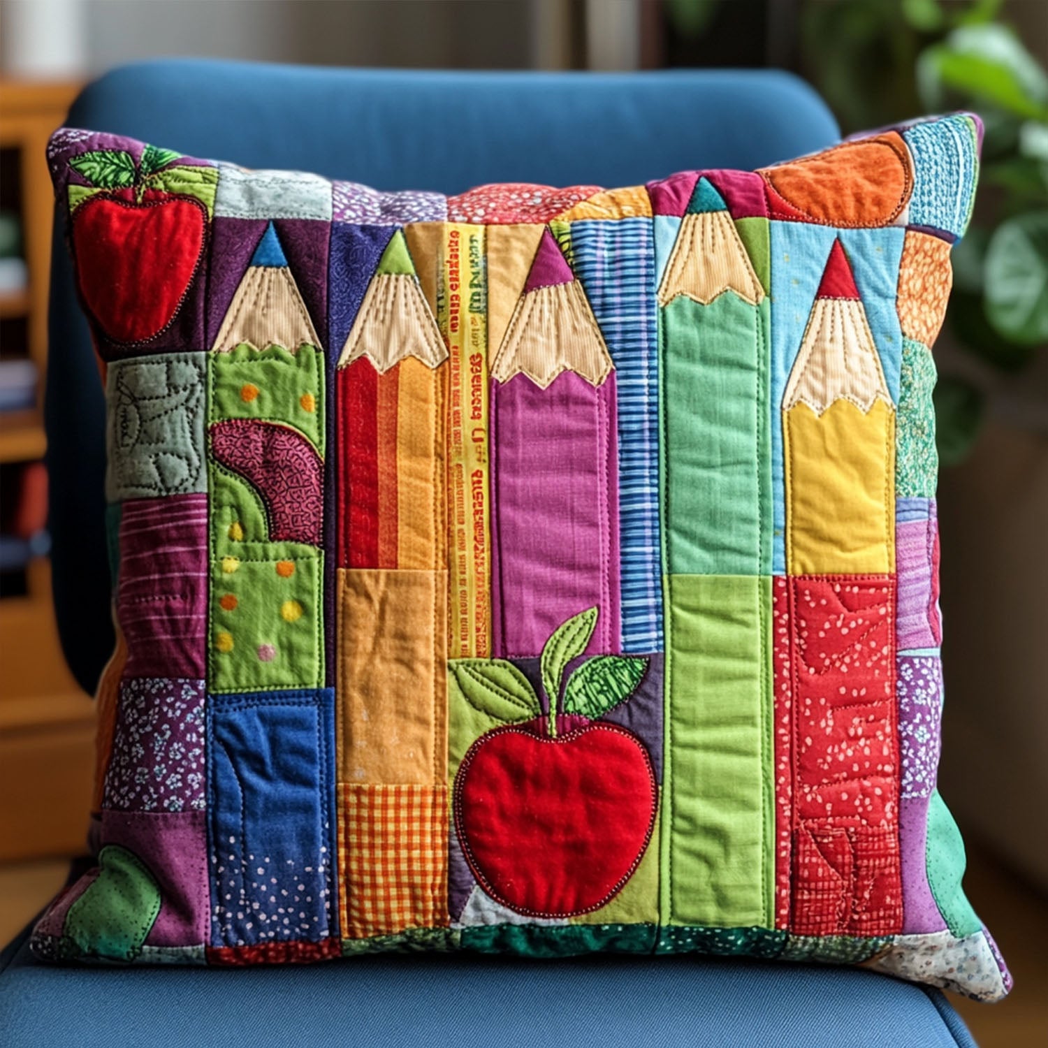 Learning Layers Quilted Pillow Case Throw Pillow Cases Back To School Gifts For Adults