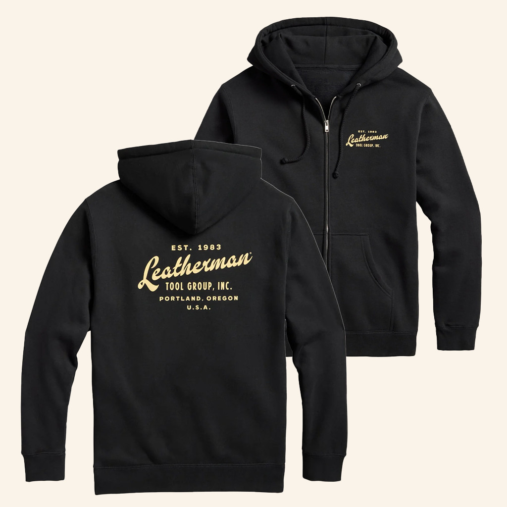 Leatherman Merch Leatherman Vintage Zip Hoodie Present For Husband