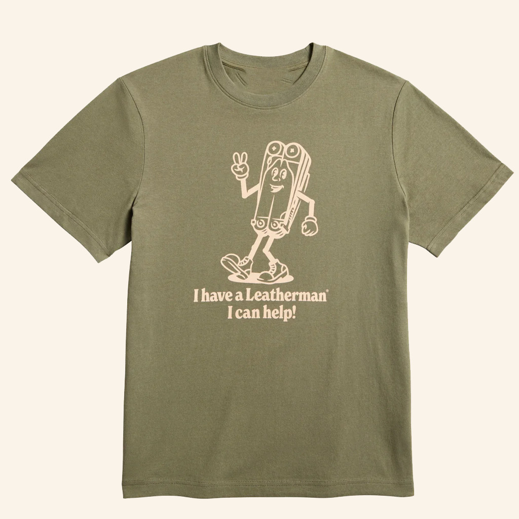 Leatherman Merch Mr Wave T-Shirt I Have A Leatherman I Can Help Shirt Gift For Him