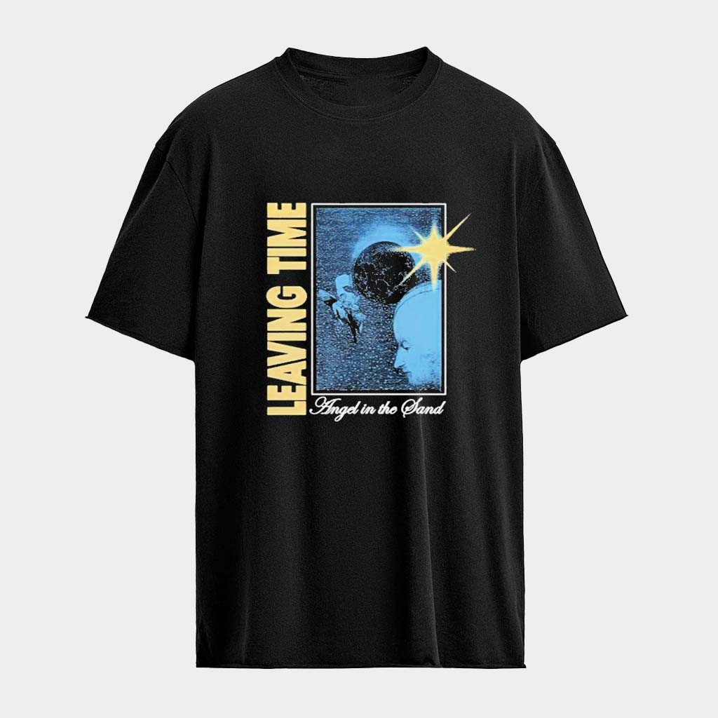 Leaving Time Angel In The Sand T-Shirt Birthday Gift Ideas For Him