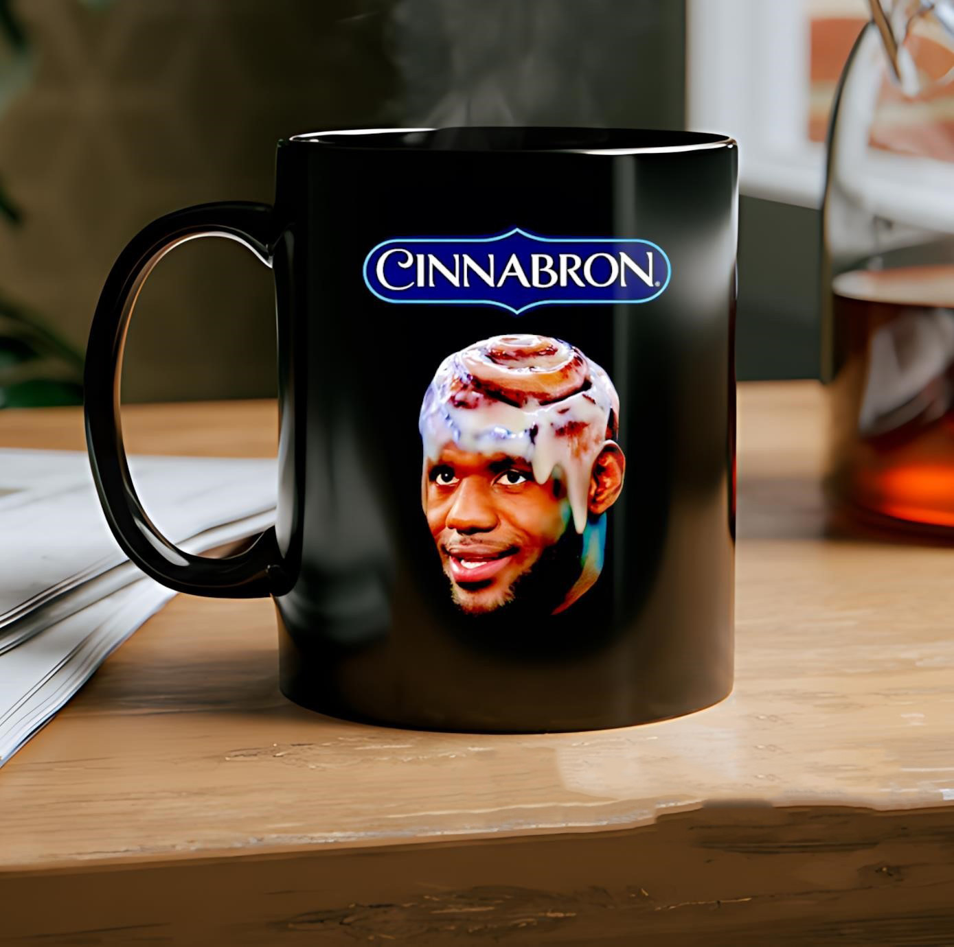Lebron James Los Angeles Lakers Black Mug Funny Mug Gifts For BF