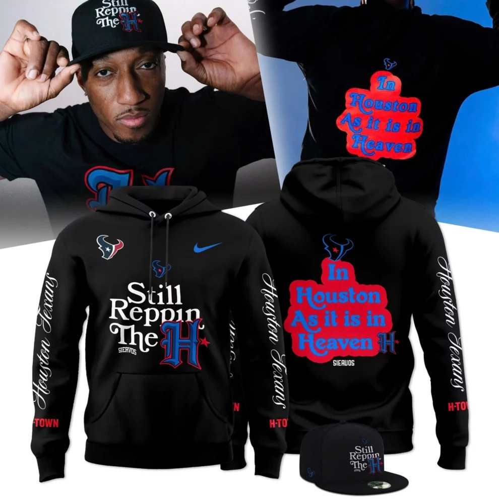 Lecrae x Houston Texans Nike Black Edition Hoodie Football Fan Gift Ideas