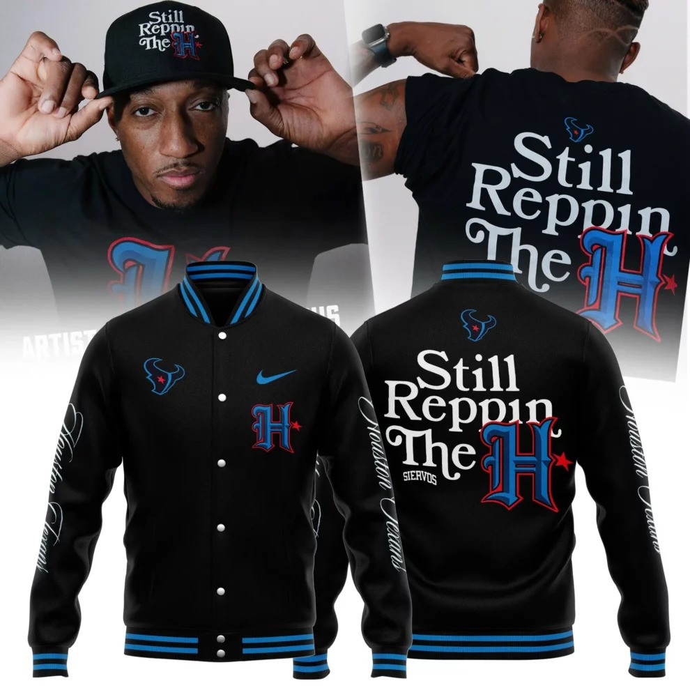 Lecrae x Houston Texans Nike Black Jacket Gift Ideas For Football Lovers