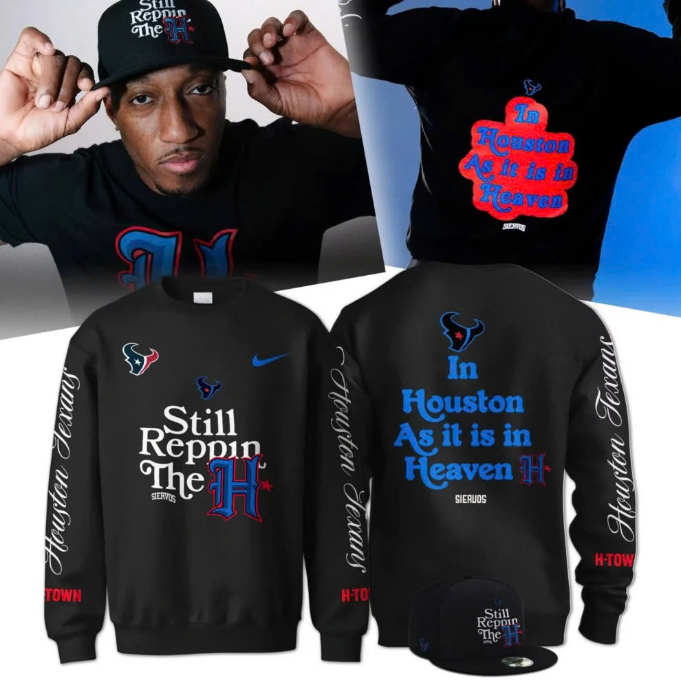 Lecrae x Houston Texans Nike Black Sweatshirt Gift Ideas For Football Lovers