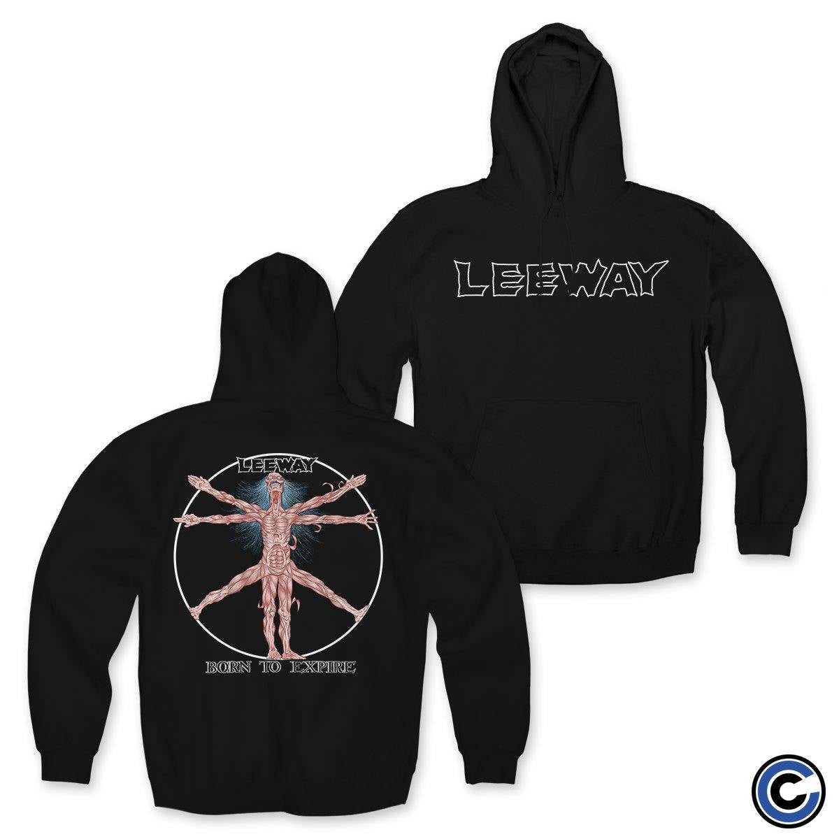 Leeway Merch Born To Expire Hoodie Leeway Hoodie