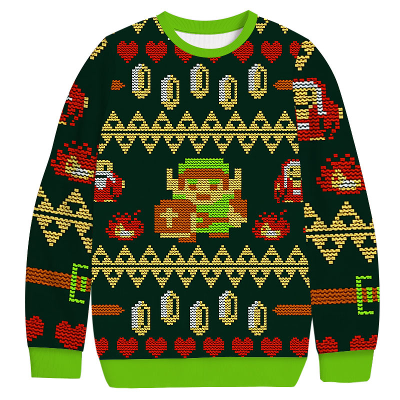 Legend Of Zelda Don't Wear Alone Christmas Ugly Sweatshirt Christmas Gift For Friends