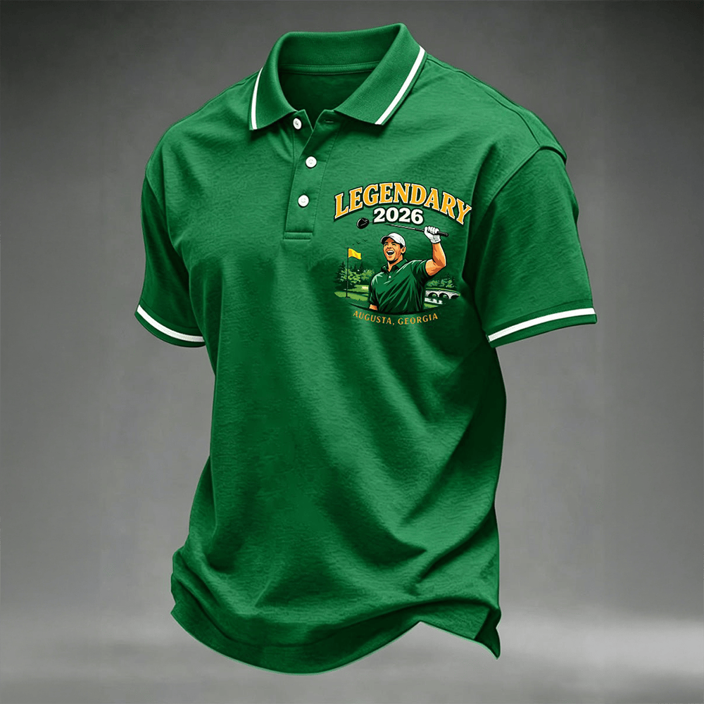 Legendary 2026 Polo Shirt Golf Champion 2026 Merch Best Gift For Golf Fans