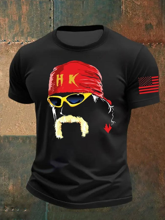 Legendary Hulk Hogan Wrestler Commemorative Men's T-Shirt Memory Of Hulk Hogan 1953 2025 Shirt