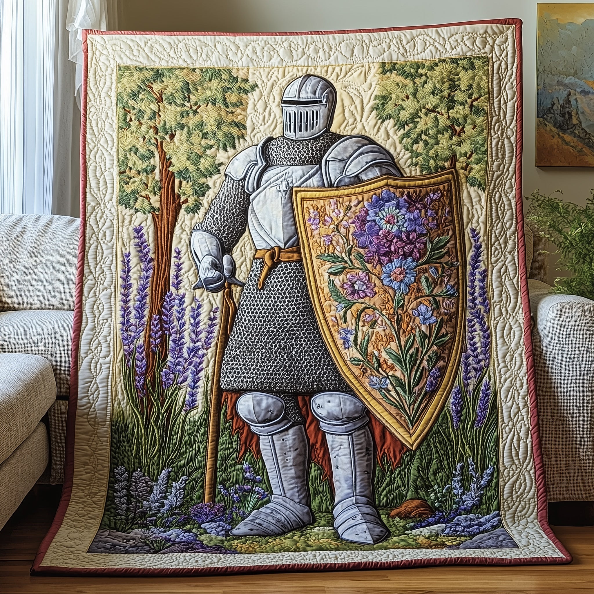 Legendary Valor Quilted Blanket Cute Soft BlanketXmas Gift Ideas For Daughter In Law
