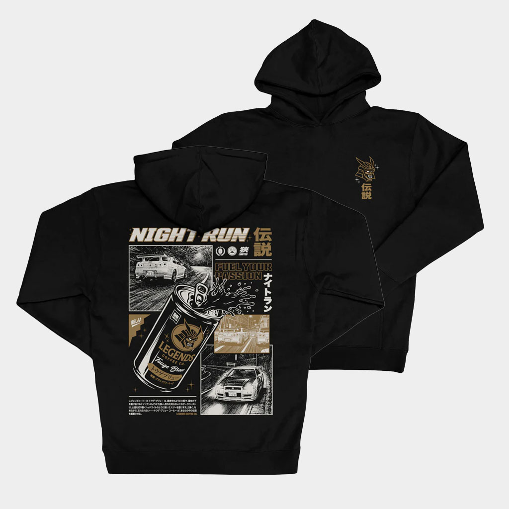 Legends Media Merch Night Run Hoodie Best Gifts For Husband