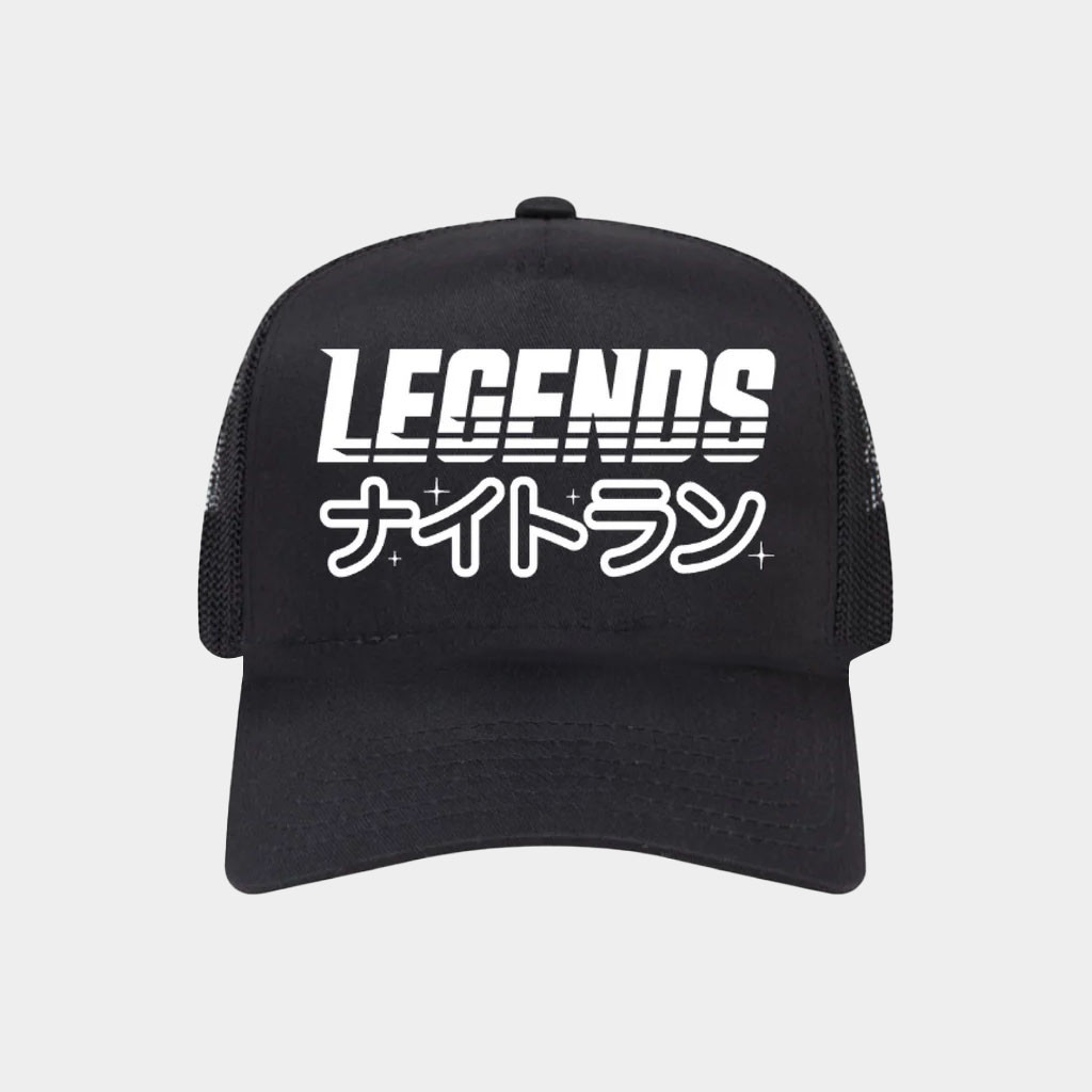 Legends Media Merch Night Run Trucker Hat Birthday Ideas For Him
