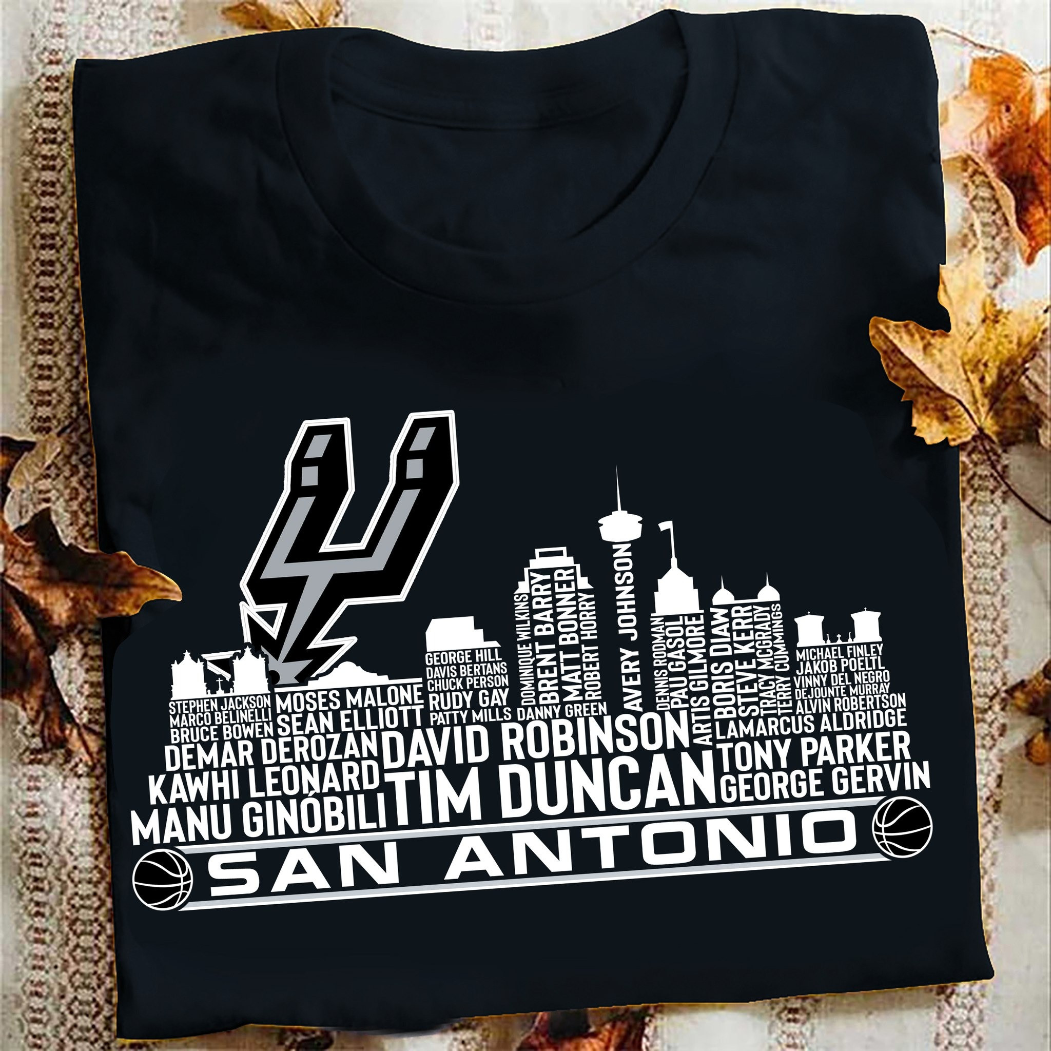 Legends Of San Antonio Spurs T-Shirt Best Gifts For Basketball Lovers Fans