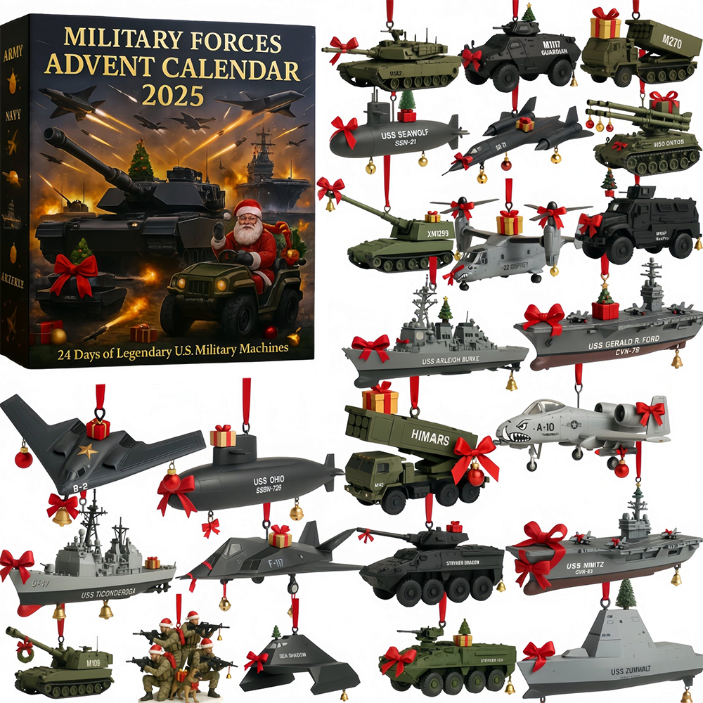 Legends Of The Armed Forces Advent Calendar 2025 24-Day Countdown Christmas Presents
