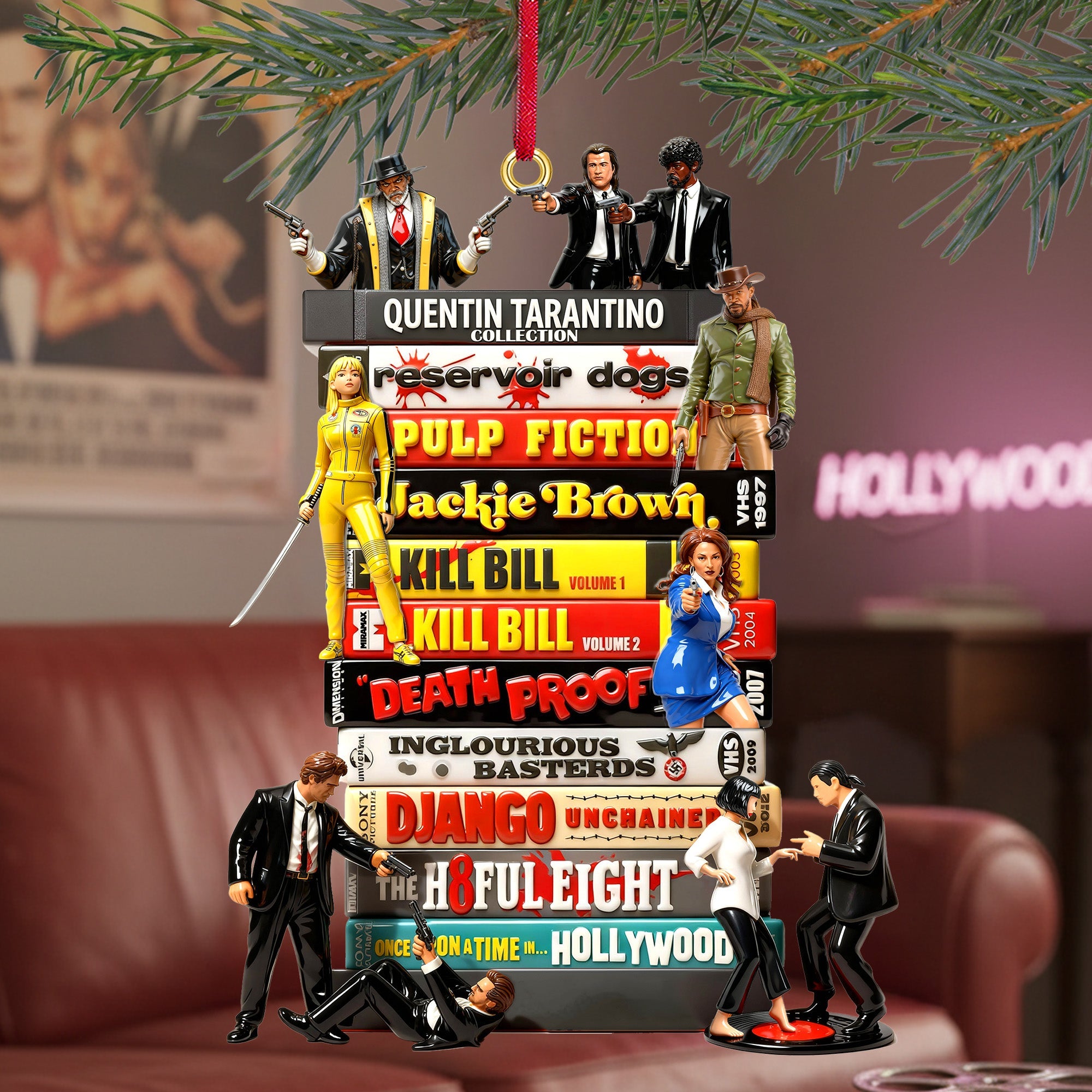 Legends Stack Christmas Ornament - Personalized For Cinematic Geek - Cute Christmas Tree Gift Idea