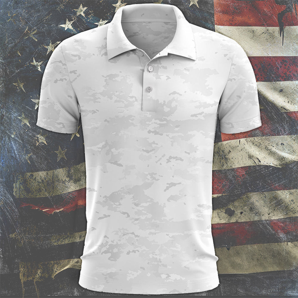 Legion Camo Polo Shirt Cool Golf Polos Golfer Gifts For Him Gifts For Dad