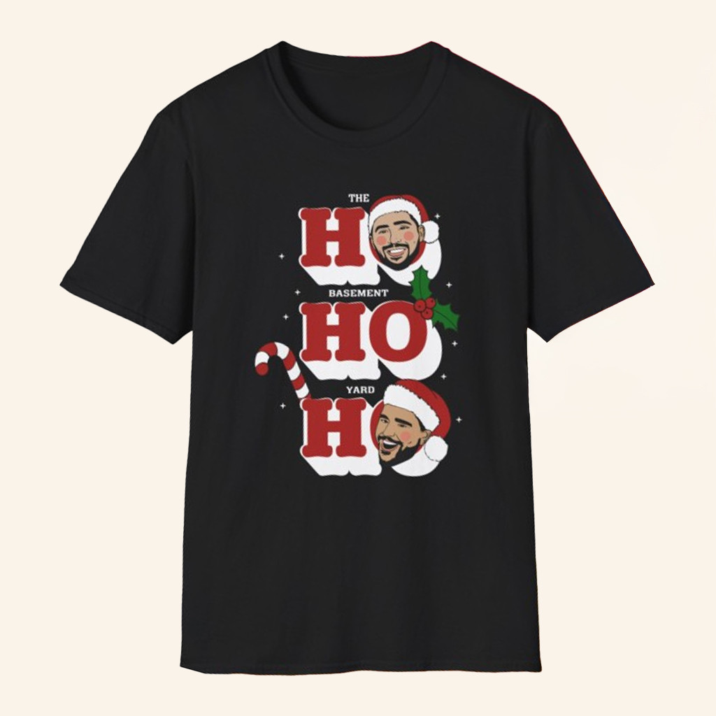 Legit Merchandise Merch The Basement Yard Ho Ho Ho T-Shirt Christmas Gift Ideas For Men Legit Merchandise Merch The Basement Yard Ho Ho Ho T-Shirt Christmas Gift Ideas For Men