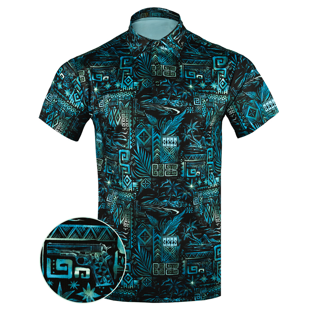 Lei Em Down Polo Shirt Tactical Aloha Polo Shirt Birthday Gift For Son