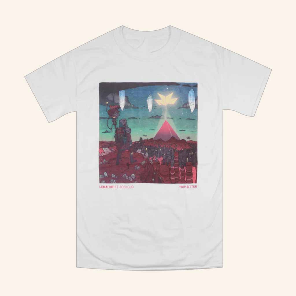 Lemaitre Merch Trip Sitter White T-Shirt Good Gifts For Dad Lemaitre Merch Trip Sitter White T-Shirt Good Gifts For Dad