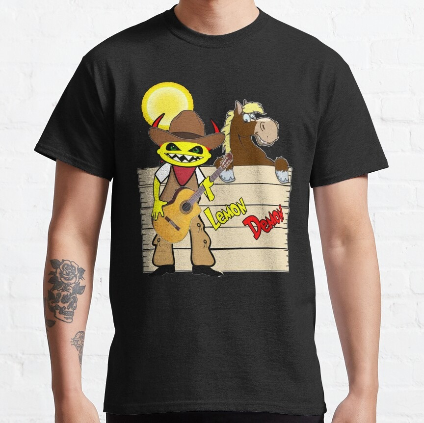 Lemon Demon He Loves His Country T-Shirt Lemondemon Band Merch Clothing