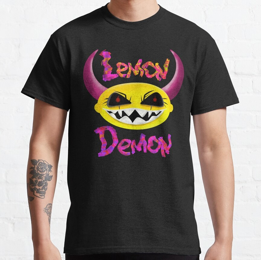 Lemon Demon Logo T-Shirt Lemon Demon Band Merch Apparel Gifts For Fans