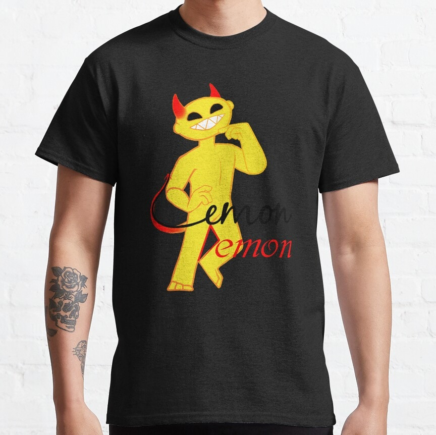 Lemon Demon Smiling T-Shirt Official Lemon Demon Band Tee Shirts Merchandise Fan Gifts