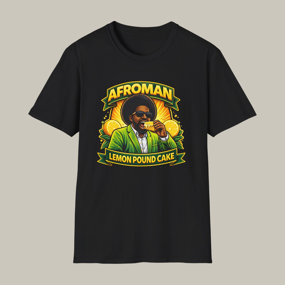 Lemon Pound Cake Afroman T-Shirt Rap Music Fan Merch Good Gift For Afroman Lovers