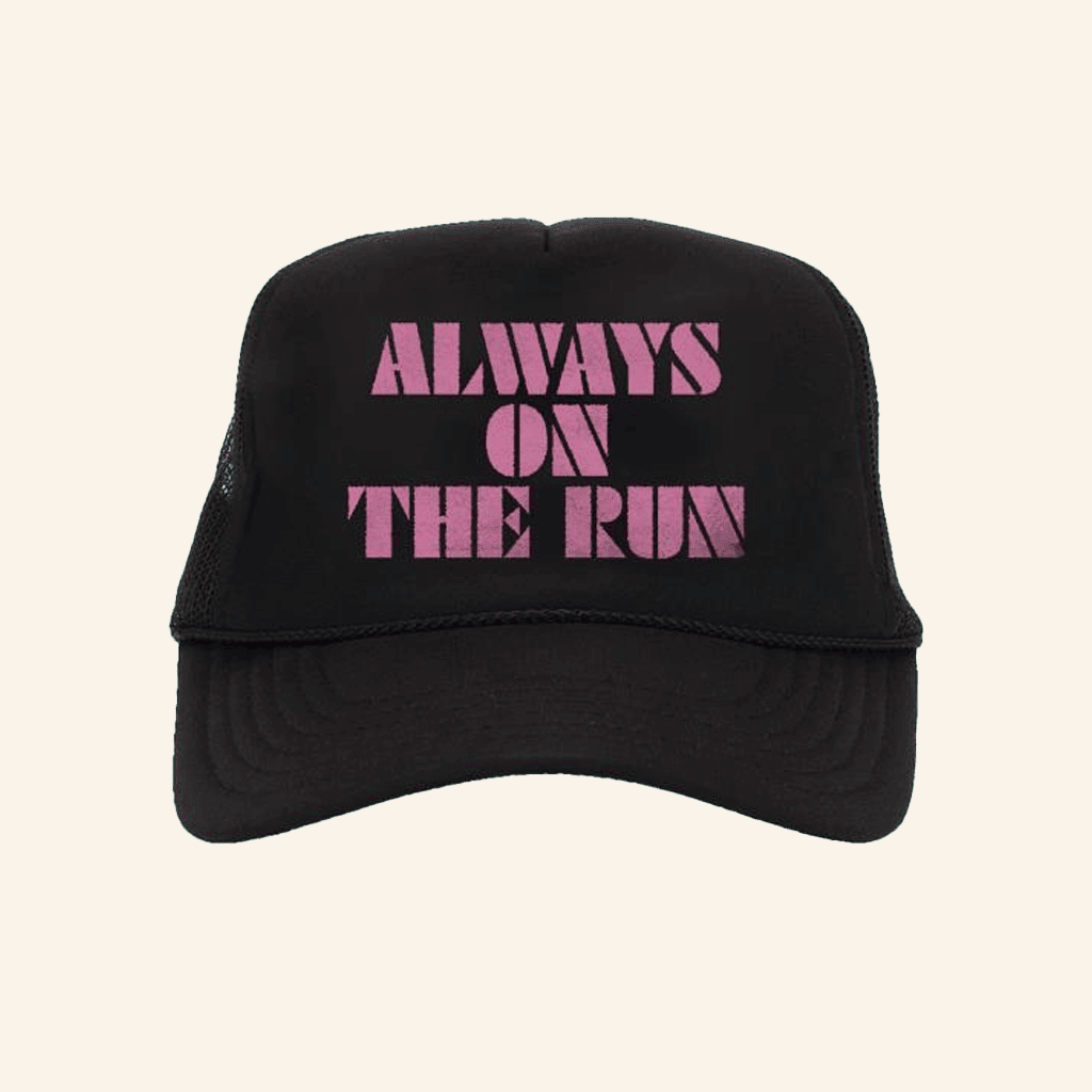 Lenny Kravitz Merch Always On The Run Trucker Hat Gifts For Wife Lenny Kravitz Merch Always On The Run Trucker Hat Gifts For Wife