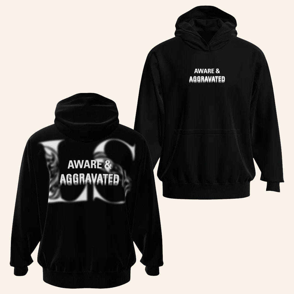 Leo Skepi Merch Aware And Aggravated Hoodie Unique Birthday Gift For Husband