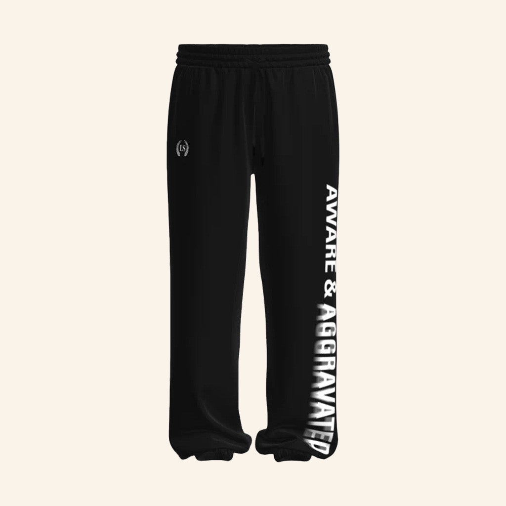 Leo Skepi Merch Aware And Aggravated Sweatpants Unique Birthday Gift For Him