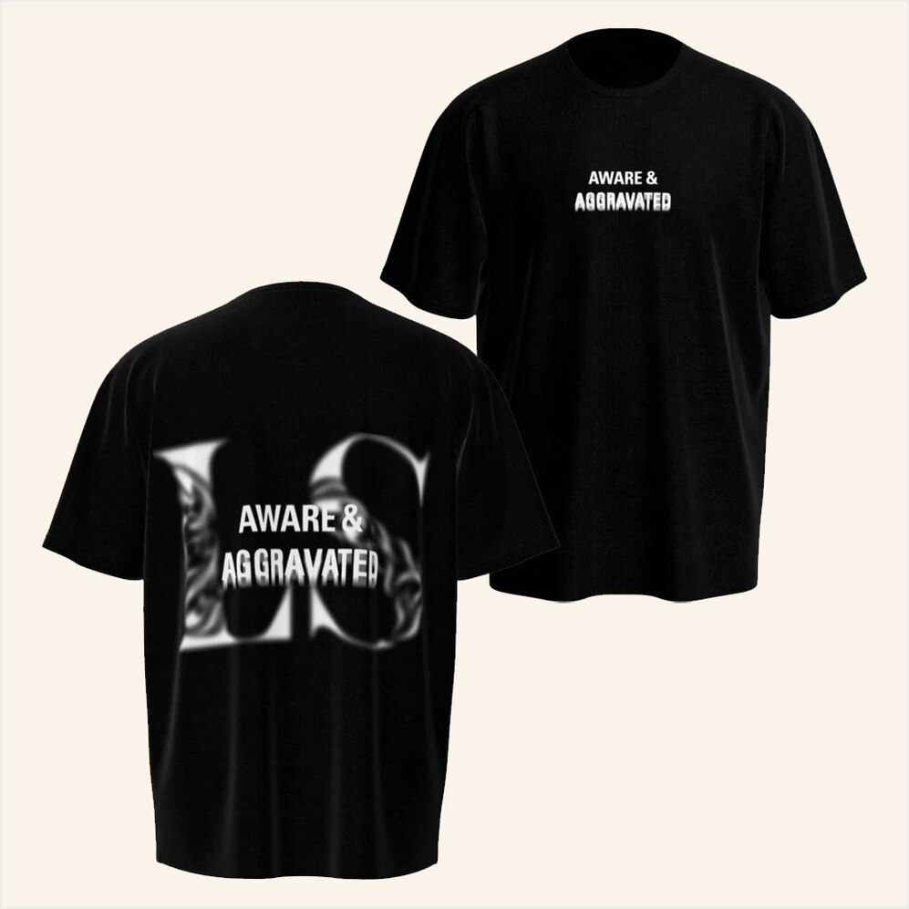 Leo Skepi Merch Aware And Aggravated T-Shirt Birthday Birthday Gift For Husband Gifts For BFF