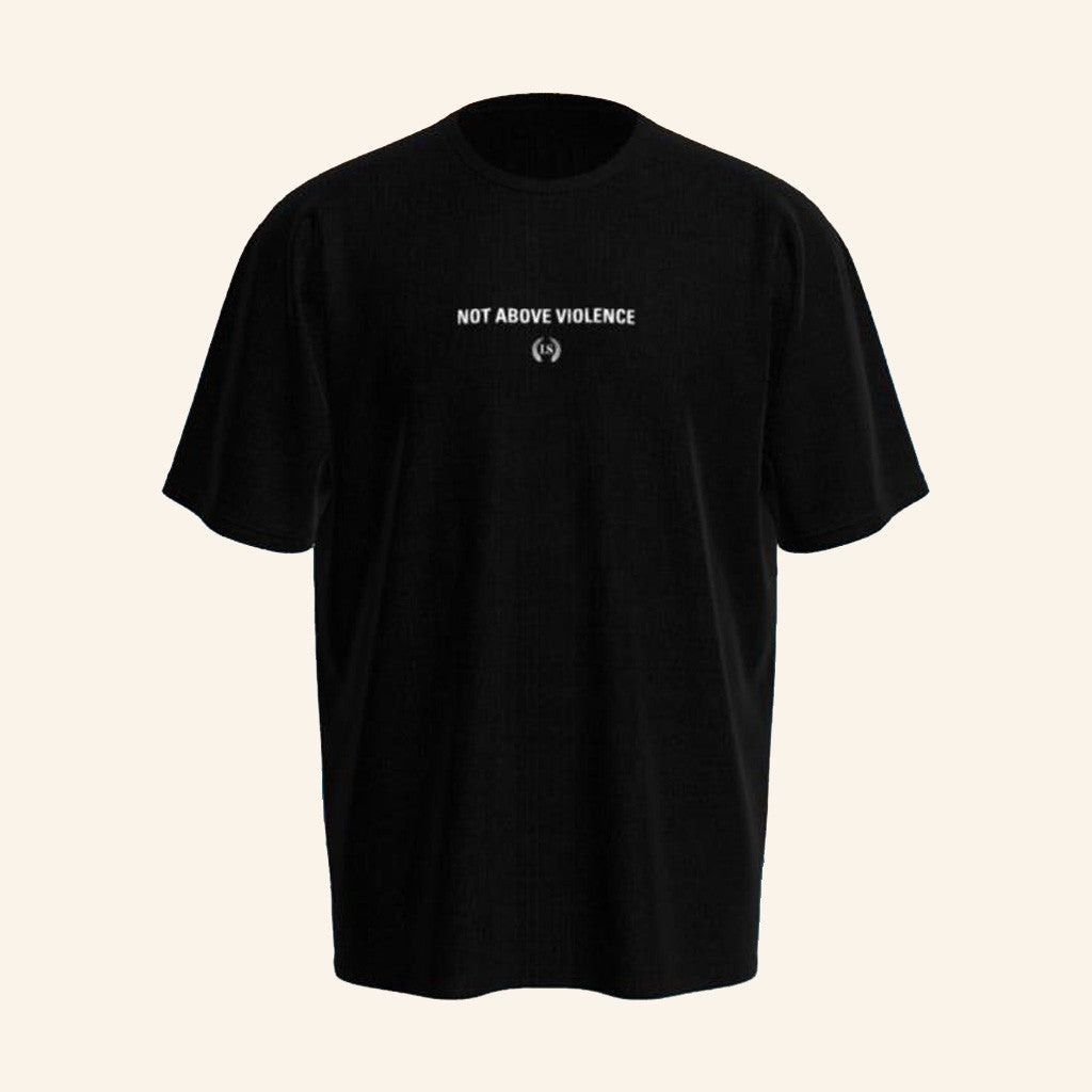 Leo Skepi Merch Not Above Violence T-Shirt Present For Husband Leo Skepi Merch Not Above Violence T-Shirt Present For Husband