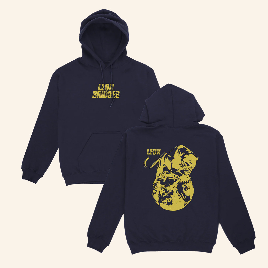 Leon Bridges Merch Panther City Hoodie Music Lover Gift Ideas For Him Leon Bridges Merch Panther City Hoodie Music Lover Gift Ideas For Him