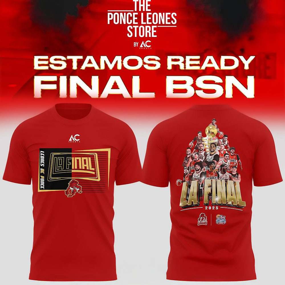Leones De Ponce BSN Final Special T-Shirt Best Gifts For Basketball Lovers