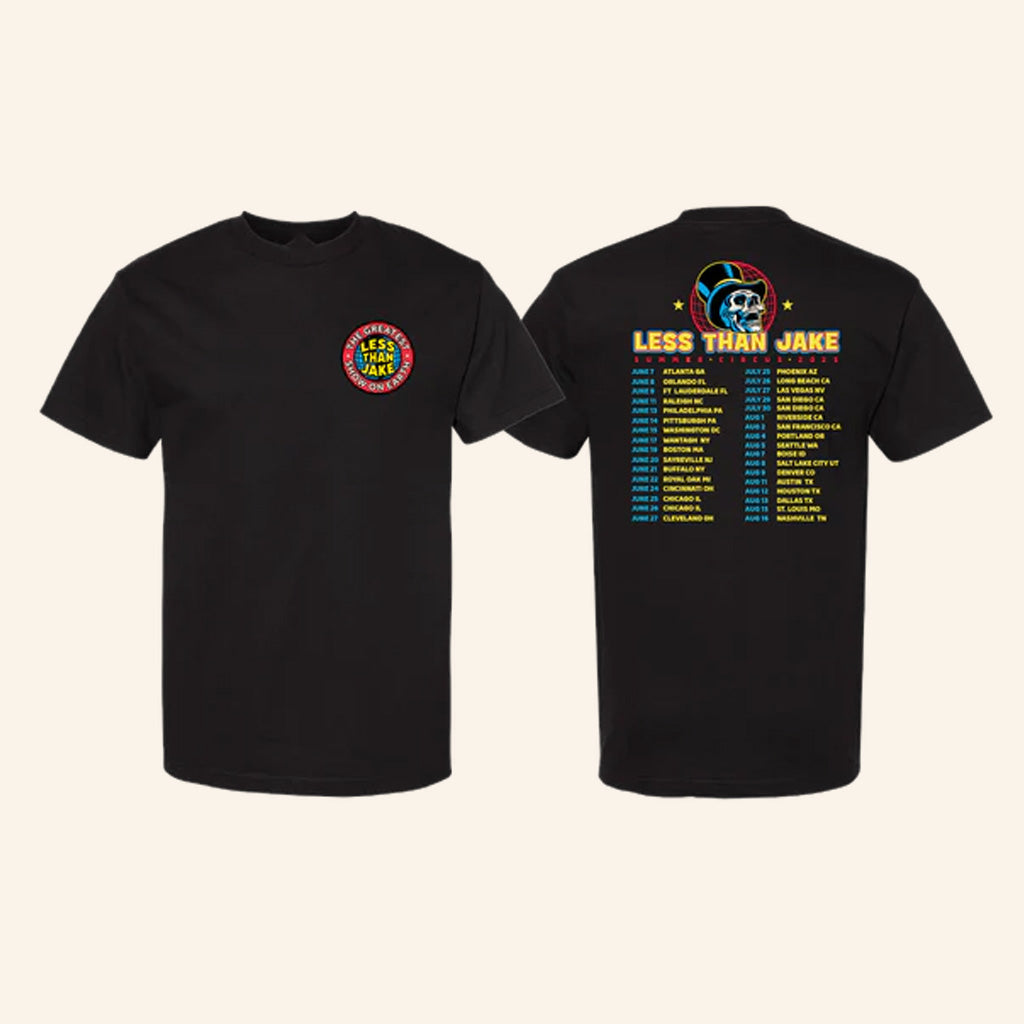 Less Than Jake Merch Less Than Jake Summer Circus 2025 Tour Shirt Fan Apparel Gifts For Dad Less Than Jake Merch Less Than Jake Summer Circus 2025 Tour Shirt Fan Apparel Gifts For Dad
