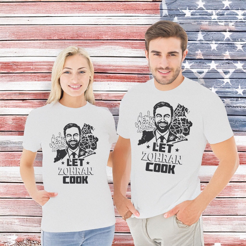 Let Zohran Cook Shirt NYC Mayor Mamdani Graphic Tee Gifts For New Yorker