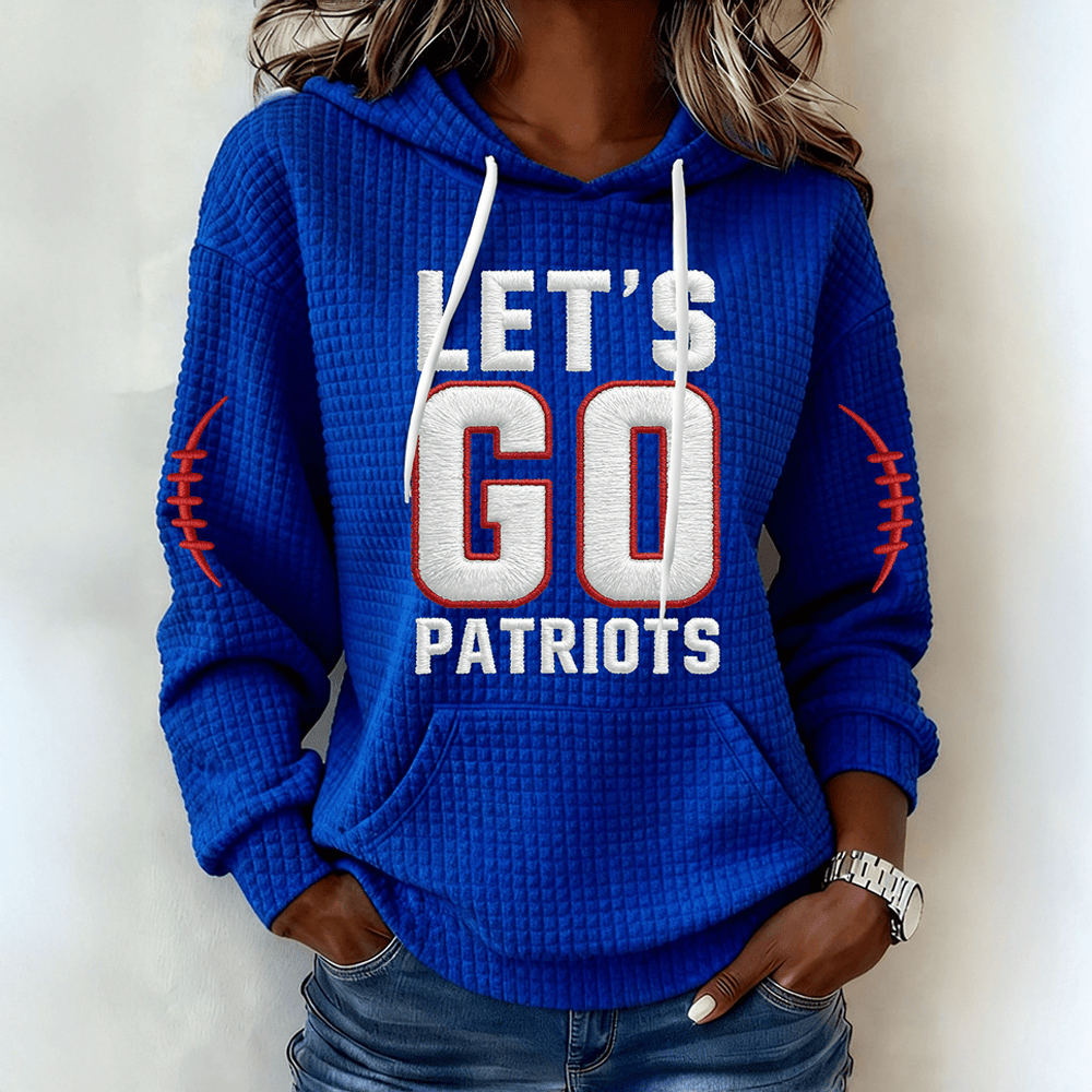 Let's Go Patriots Hoodie Football Game Day Clothing Best Gift For Fans