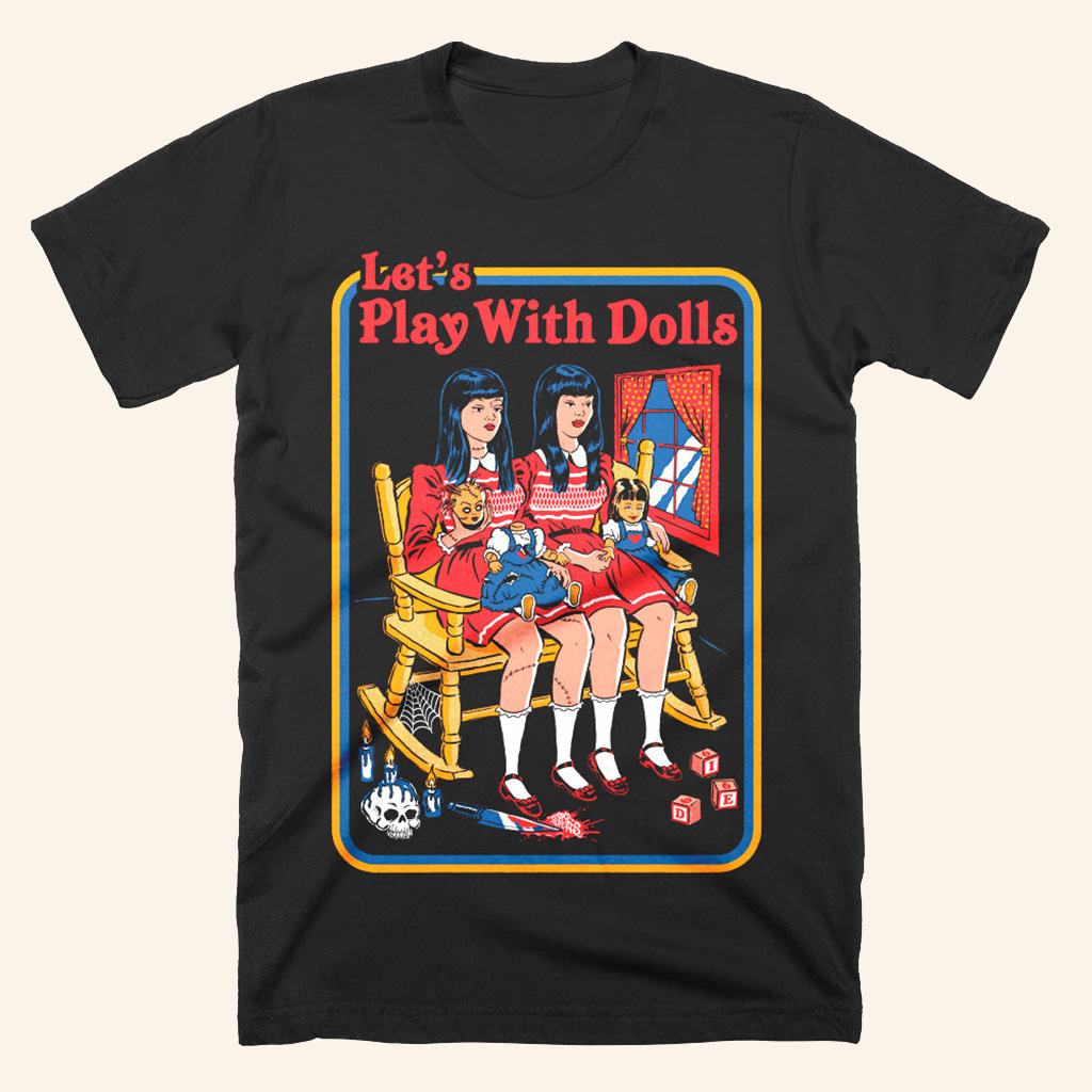 Let's Play With Dolls Shirt Halloween Tee Shirts Gifts For Girlfriend Let's Play With Dolls Shirt Halloween Tee Shirts Gifts For Girlfriend