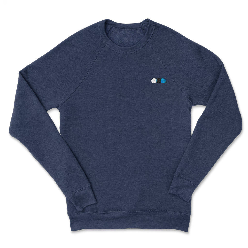 Letterboxd Merch Dots Logo Embroidered Navy Sweatshirt Gifts For Friends Letterboxd Merch Dots Logo Embroidered Navy Sweatshirt Gifts For Friends