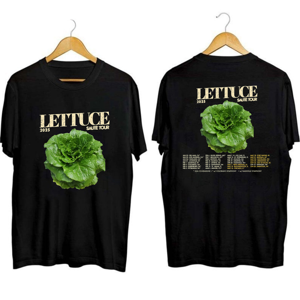 Lettuce Saute Tour Shirt Lettuce Merch Birthday Gift Ideas For Husband