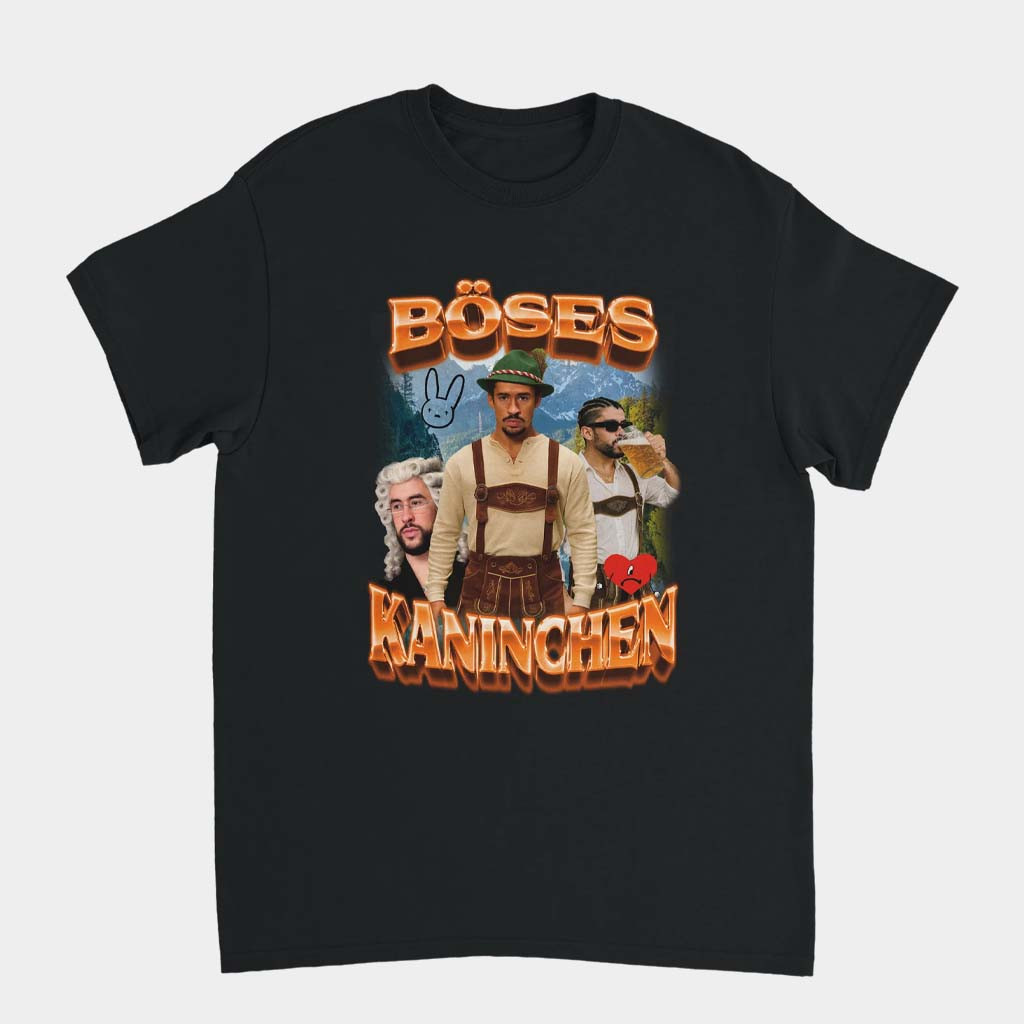 LetztesHemd Merch Die Schmidts T-Shirt Boses Kaninchen Shirt Birthday Present For Husband